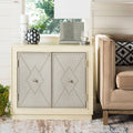 Light Grey 2 Door Chest A8983
