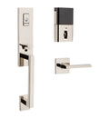 Oil Rubbed Bronze 3/4 Escutcheon Handleset with Lever Single Cylinder P928711