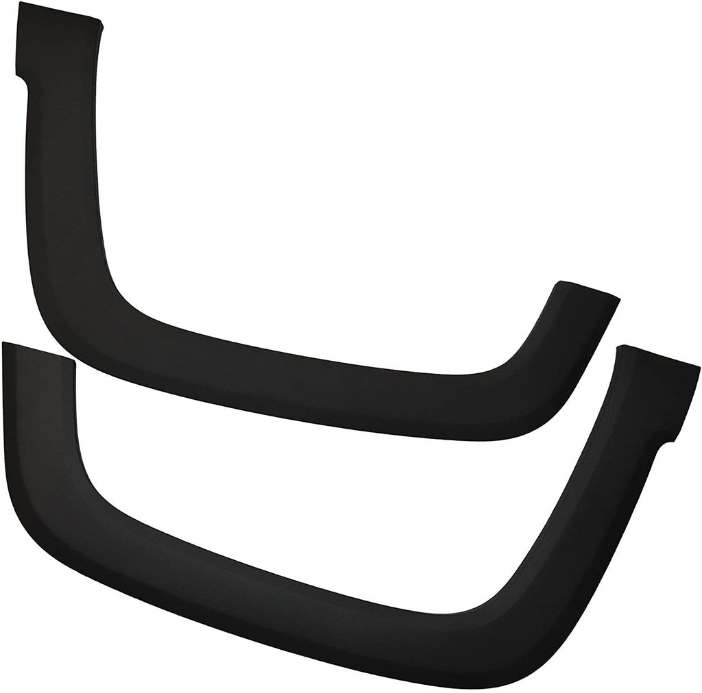 Black Front Fender Flares Trim for Jeep Renegade J47642