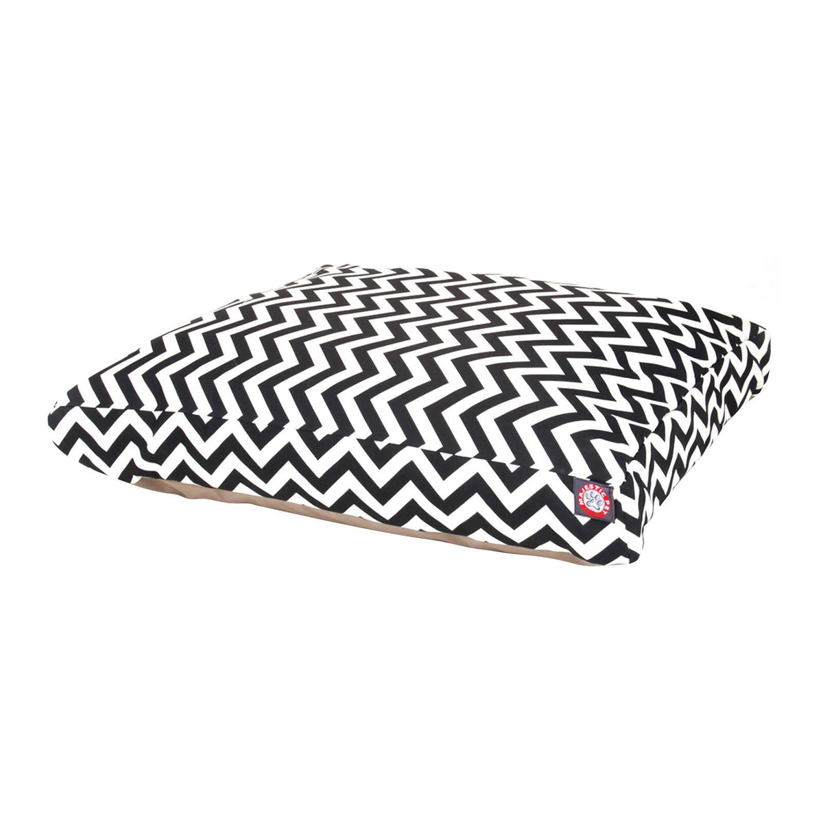 Black Extra Large Rectangle Dog Bed P618