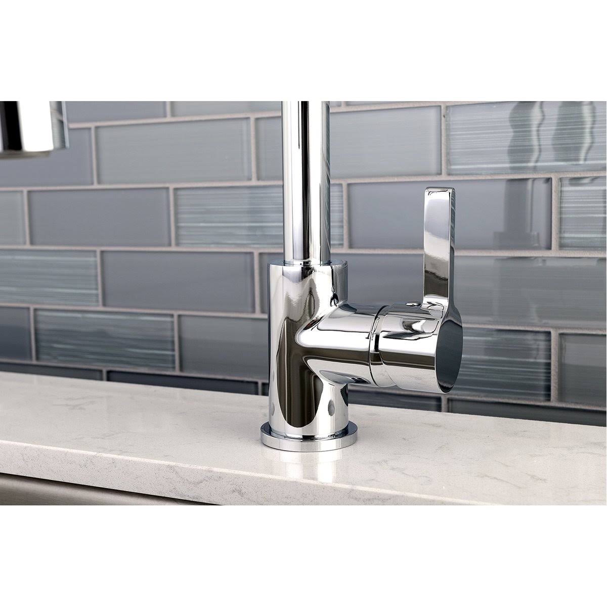 Single Handle Pull Down Kitchen Faucet Naples Bronze M552