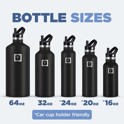 24 Oz Leak Proof Vacuum Insulated Stainless Steel Water Bottle N56158