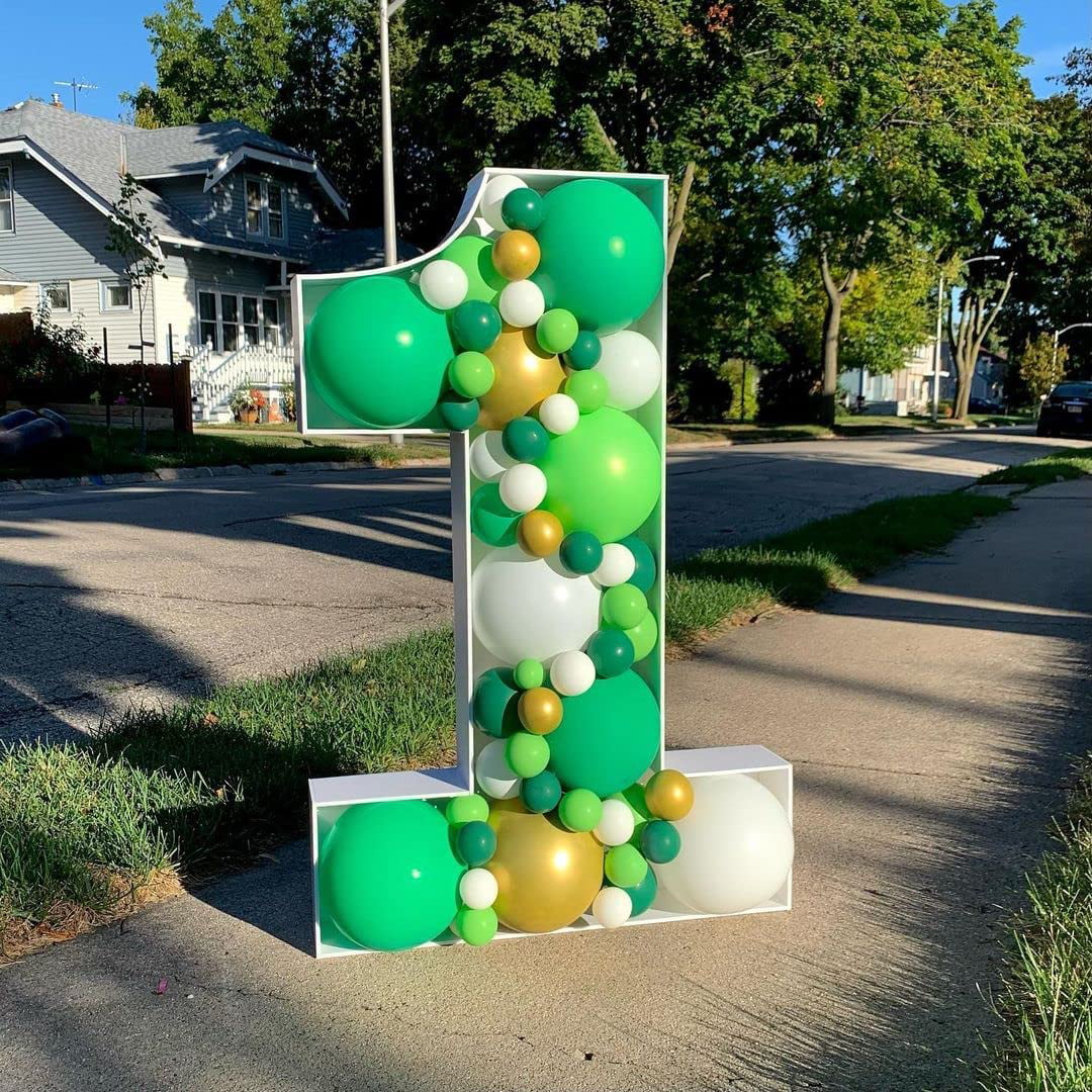 4ft Marquee Numbers Mosaic Balloon Frame Kit R471