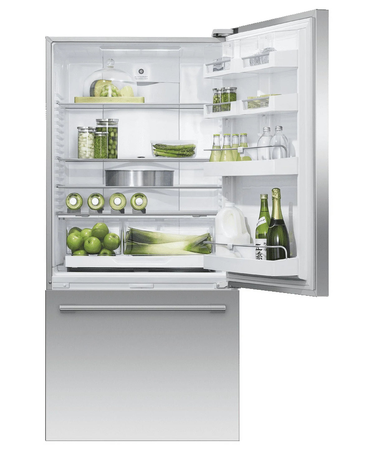 Stainless Steel Bottom Freezer Freestanding Refrigerator K479