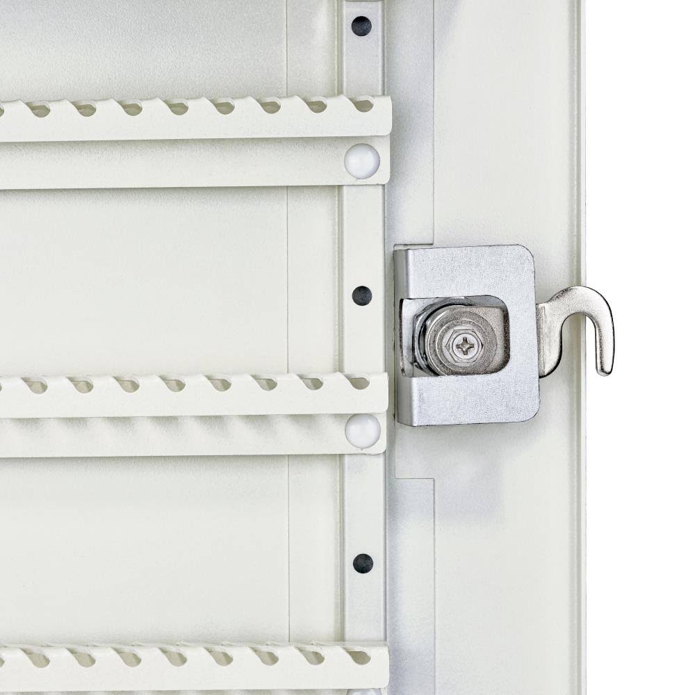 White Combination Lock Cabinet Key Safe V34141