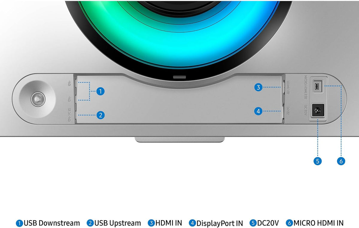 49" Curved OLED Gaming Monitor, Dual QHD, 240Hz, 0.03ms GTG, HDR10+, AMD FreeSync Premium Pro, Silver W45114