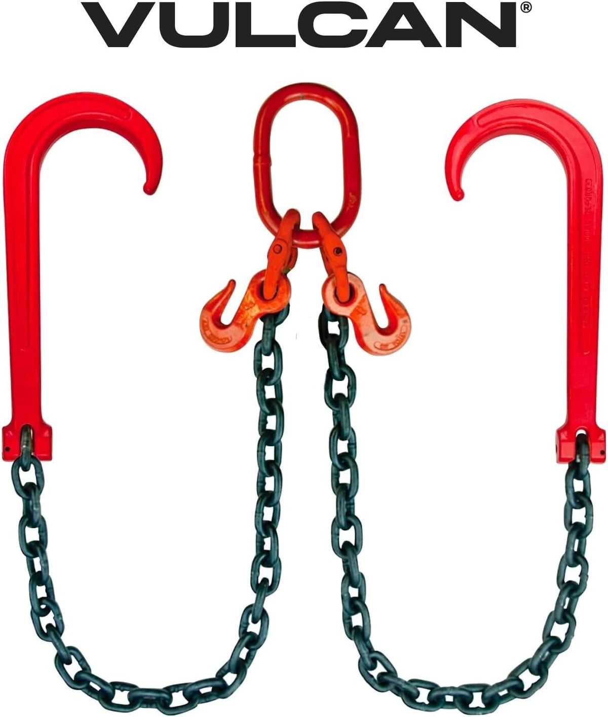Grade 80 Alloy Towing Chain Bridle, 72 Inch, 12,000 Pound Safe Working Load R8183