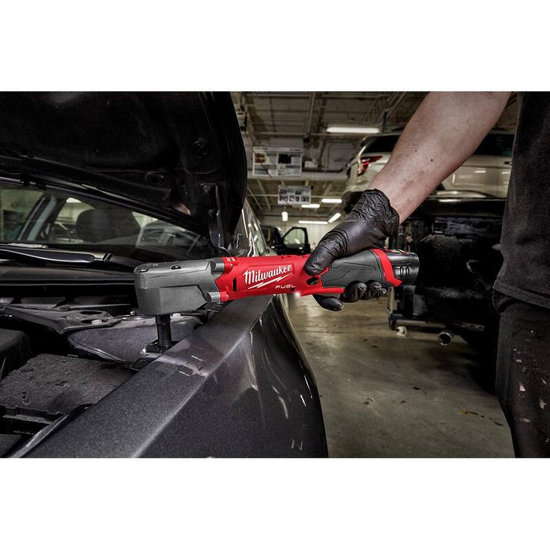 12V Brushless Cordless 3/8 in. Right Angle Impact Wrench R966