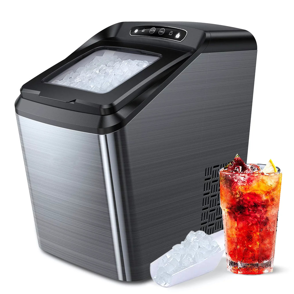 Countertop Stainless Steel Nugget Ice Maker F90679