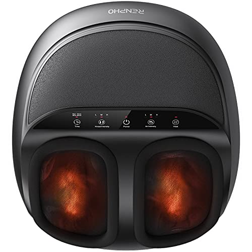 Black Electric Foot Massager with Heat Y549