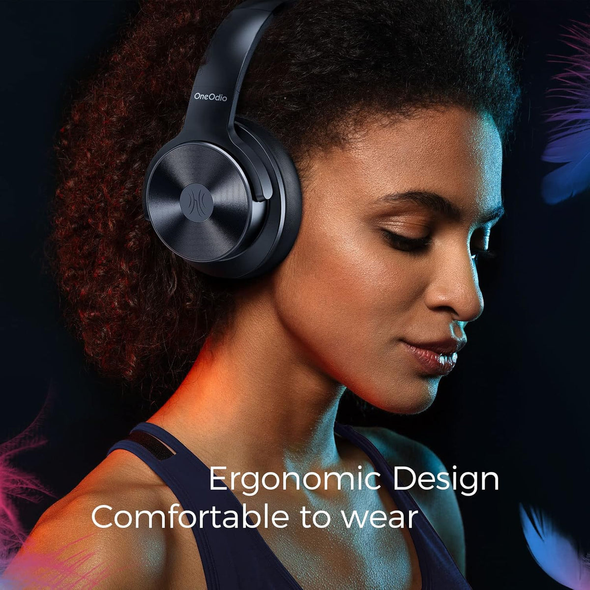 Active Noise Cancelling Wireless Wired Over Ear Headphones A43081