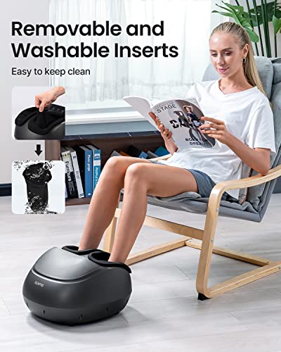 Black Electric Foot Massager with Heat Y549