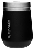 10 oz Matte Black Wine Tumbler Z197