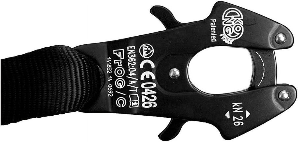 Black 24 Inches Elastic Bungee Lanyard with Snap Hook E617