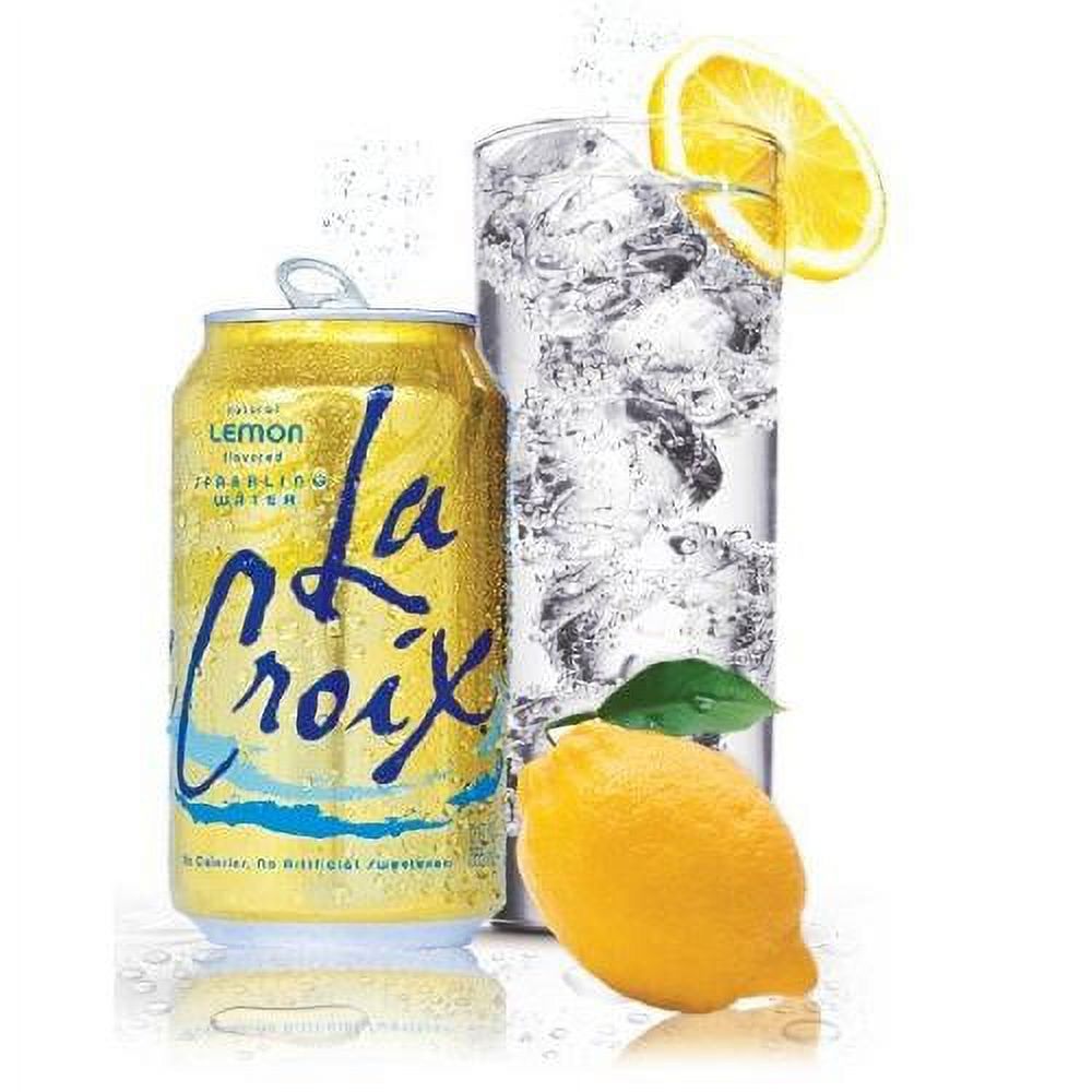 Lemon Sparkling Water, Case of 3, 12 fl oz. X40402