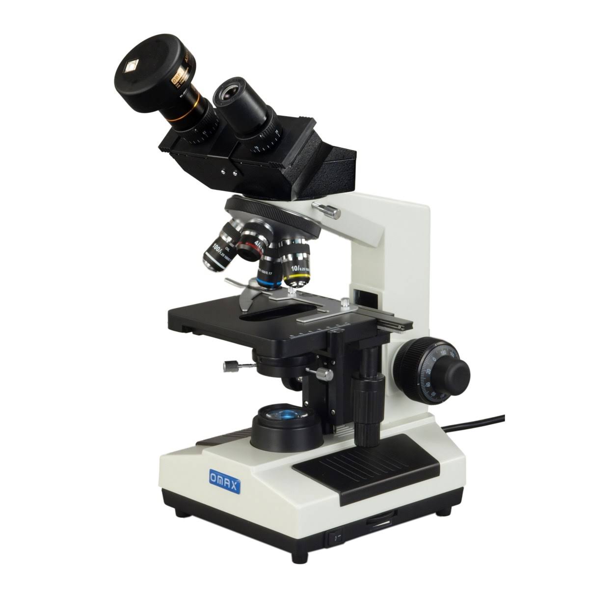 40X-2000X Binocular Compound Microscope with LED Light and 1.3MP Camera U717