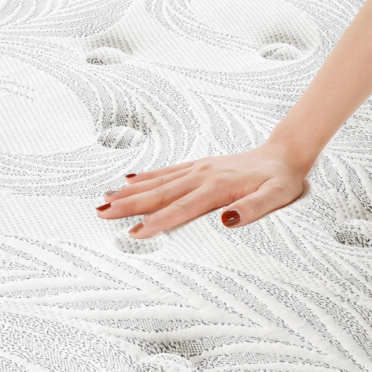 Hybrid Gel Memory Foam Innerspring Mattress Queen N14097