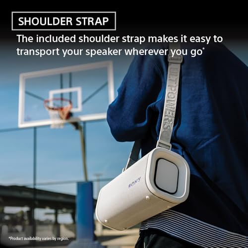 Waterproof Portable Bluetooth Speaker with Detachable Strap, Black D8910