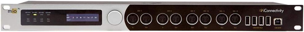 MIDI Interface with 4x MIDI Cable 10' Bundle K7804
