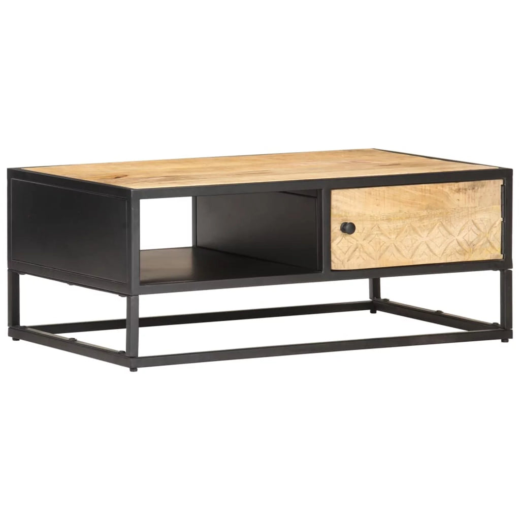 Rough Mango Wood Coffee Table Z590704