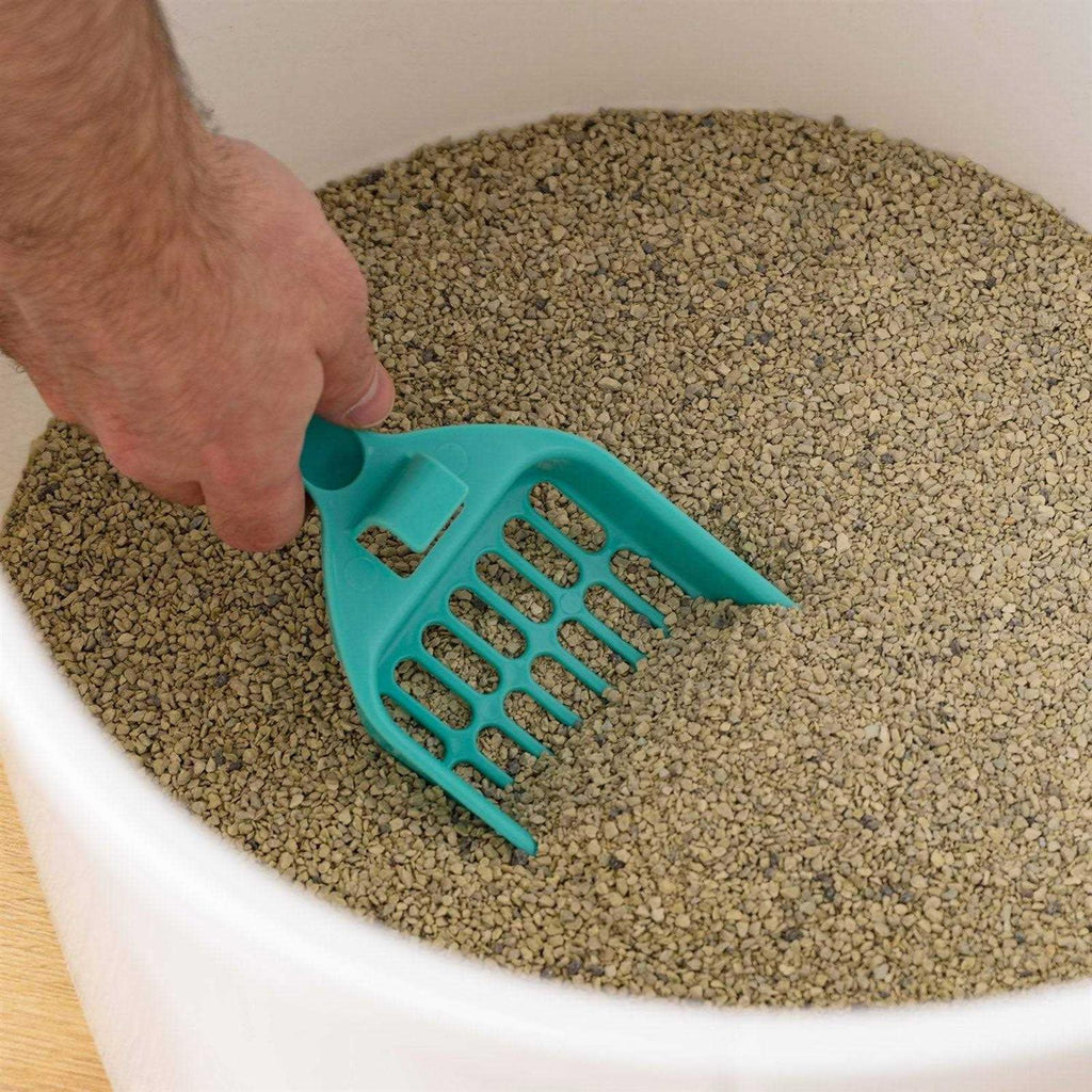 Top Entry Cat Litter Box with Scoop U127069
