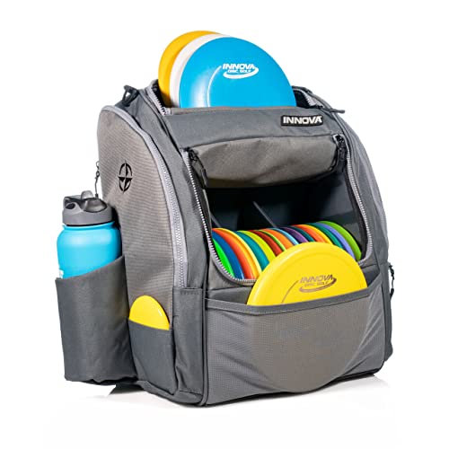 Disc Golf Backpack Bag, Holds 25+ Discs, Rain Cover Included M28792