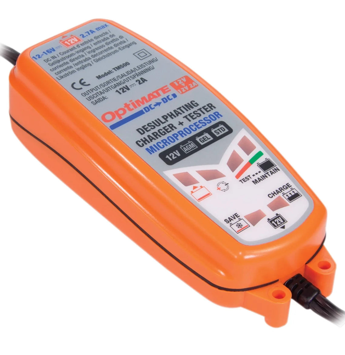 12V 2A Battery Charger Maintainer G444