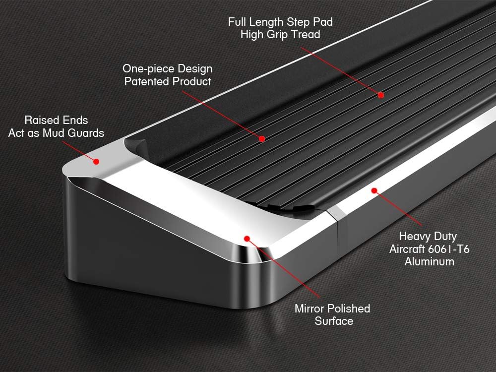6in Running Boards for Ford F150 Regular Cab M8181