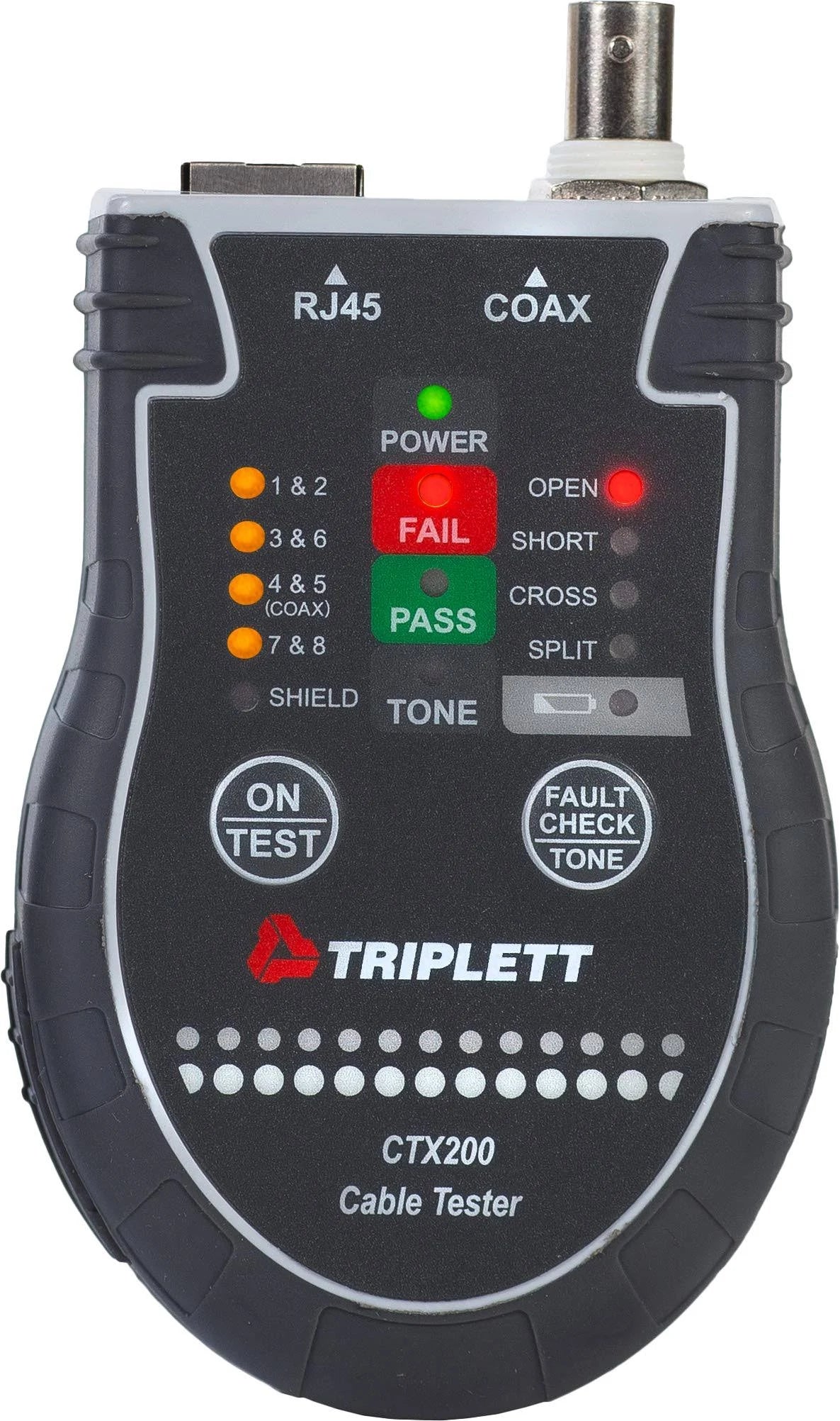 Pocket Cat RJ45 Coax Tester V3408