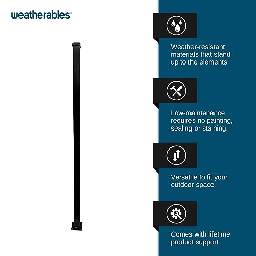 Aluminum Fence Kit (57” Post for Hard Surface) N498651