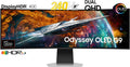 49" Curved OLED Gaming Monitor, Dual QHD, 240Hz, 0.03ms GTG, HDR10+, AMD FreeSync Premium Pro, Silver W45114
