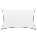 White Rectangle Shade Sail M1187