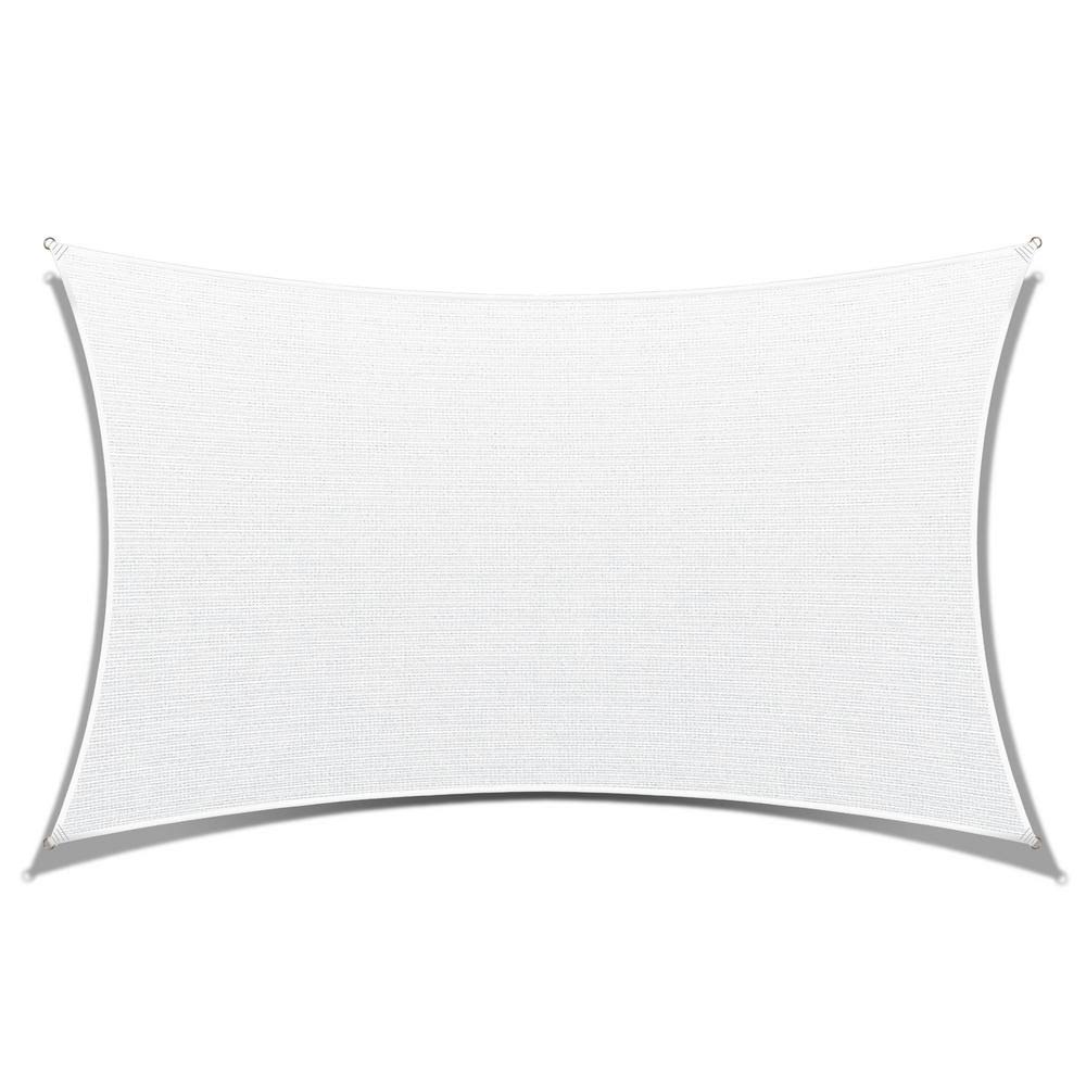 White Rectangle Shade Sail M1187