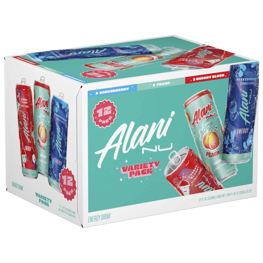12-Pack 12oz Cans Energy Drink Variety Pack G958