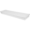 24" White Floating Shelf G25737