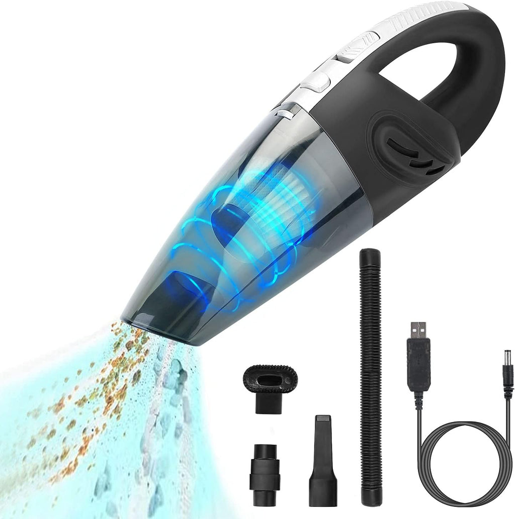 Portable Handheld Cordless Rechargeable Mini Car Vacuum Cleaner W450