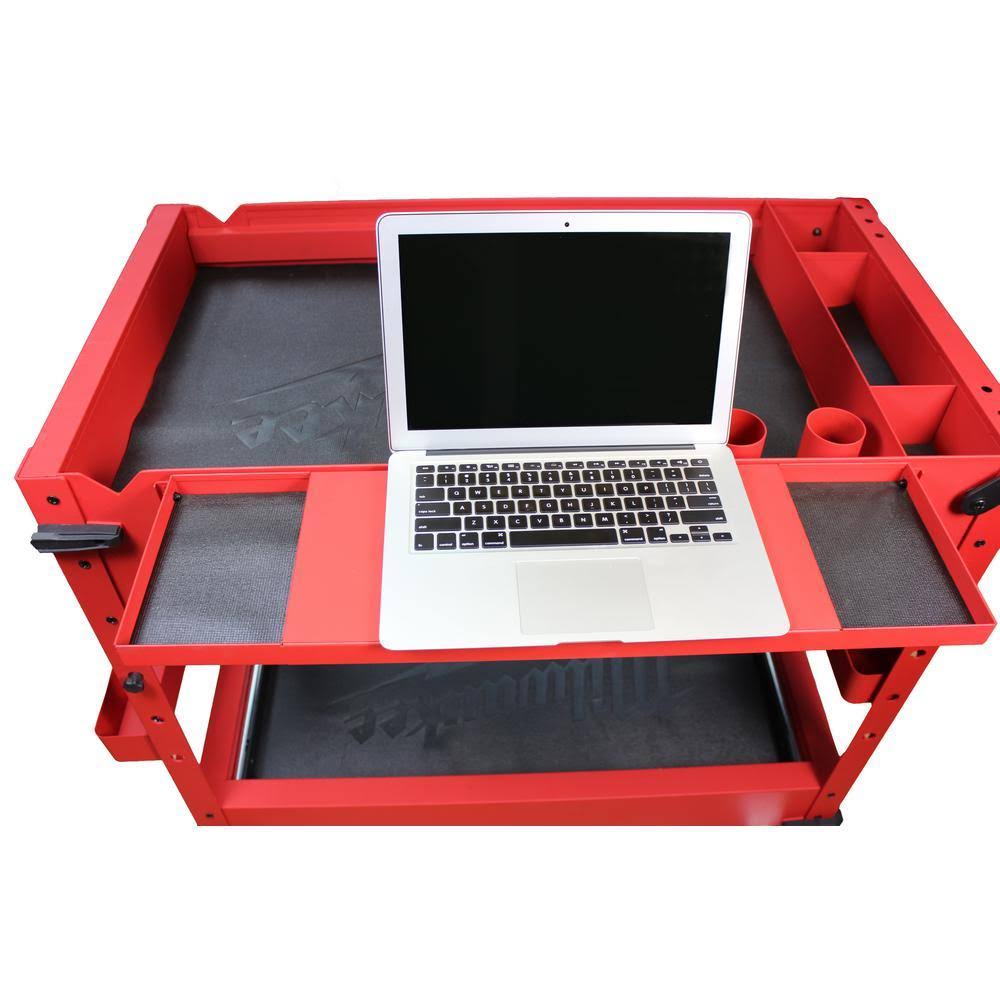 40 in. 2-Drawer Steel Work Cart T64538