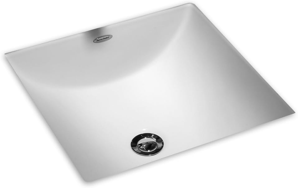 White Under Counter Lavatory Sink U48999