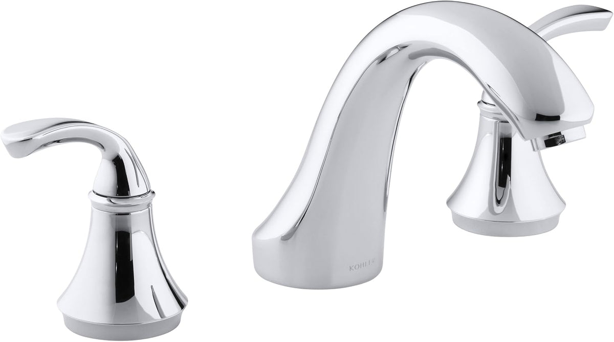 Polished Chrome Bath or Deck Mount Rim Valve Trim K479897