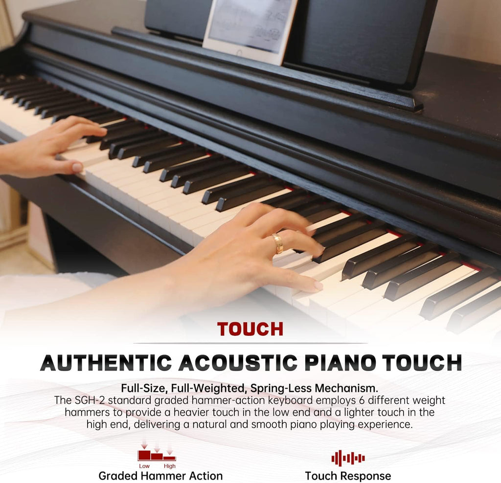 88-Key Weighted Hammer-Action Digital Piano M414
