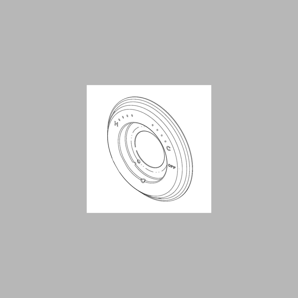 Champagne Bronze Escutcheon W5035