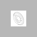 Champagne Bronze Escutcheon W5035