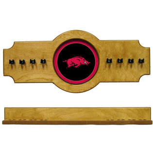 2 PC Hanging Wall Pool Cue Stick Holder Rack Z282