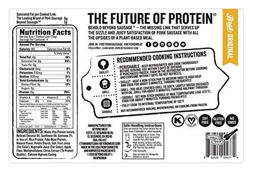14 oz 2 Pack Plant-Based Sausage L954545