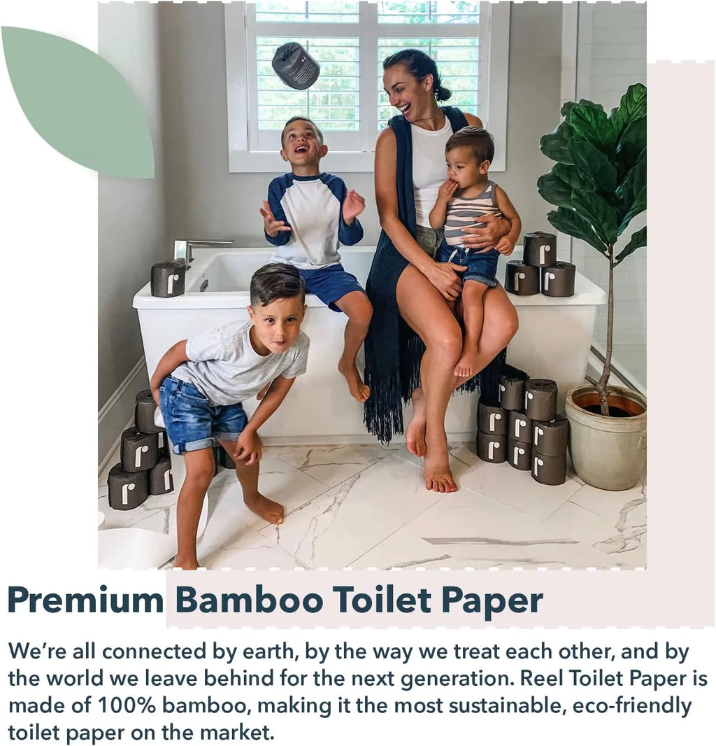 24 Rolls 3-Ply Bamboo Toilet Paper V915
