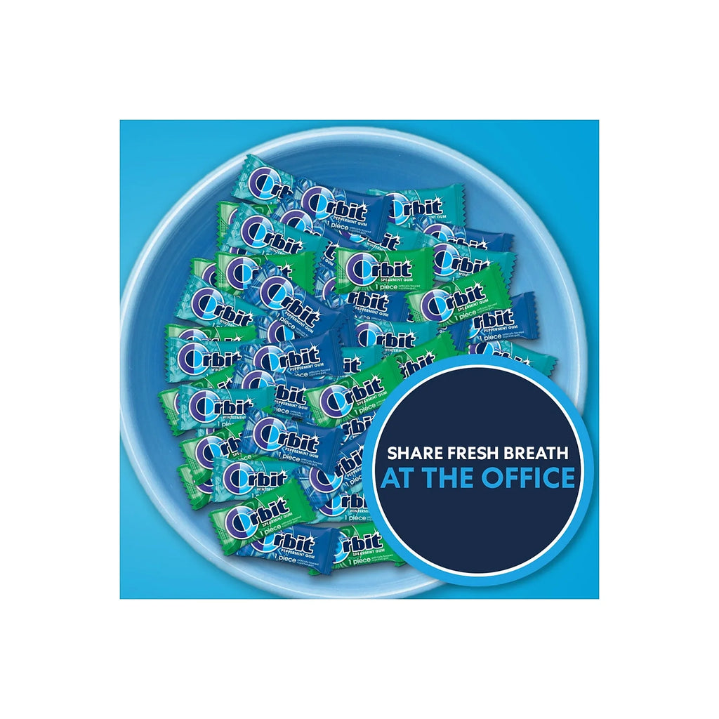 Sugar Free Gum Assorted Flavors 13.4 oz. 200 Pieces/Pack Q6942