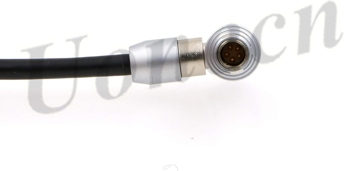 Two XLR 3 pin Female to Right Angle 5 pin Male Audio Cable Pack of 2 C64706