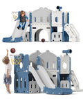 8 in 1 Kids Slide Set with Climber V428