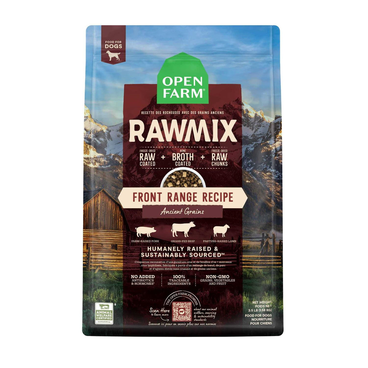 Ancient Grains Dry Dog Food X13001