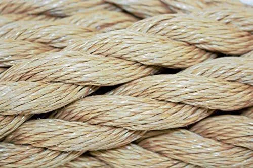 ProManila Rope 1.5 inch Tan Twisted 3 Strand Polypropylene Cord V861